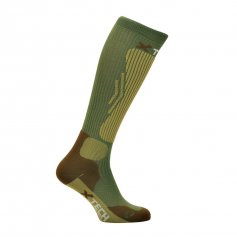 Funkčné kompresné ponožky Compression, -5°C až +25°C, zelené, XTECH