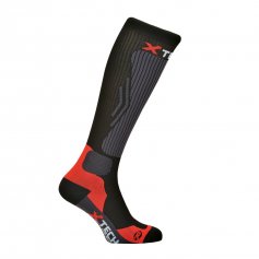 Funkčné kompresné ponožky Compression, -10/+15°C, čierne, XTECH