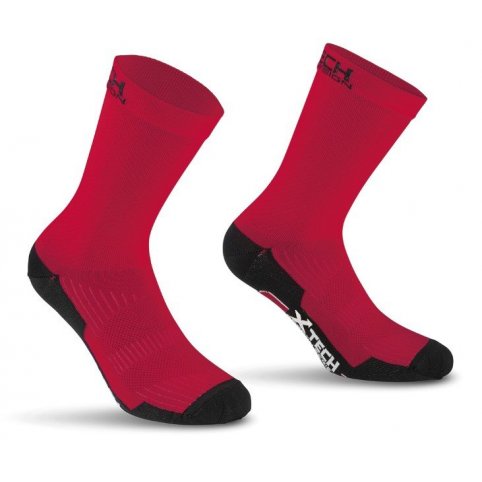 Funkčné ponožky Professional Carbon, +10/+40°C, červené, XTECH