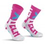 Funkčné ponožky XT132, +10/+40°C, bielo/ružové, XTECH